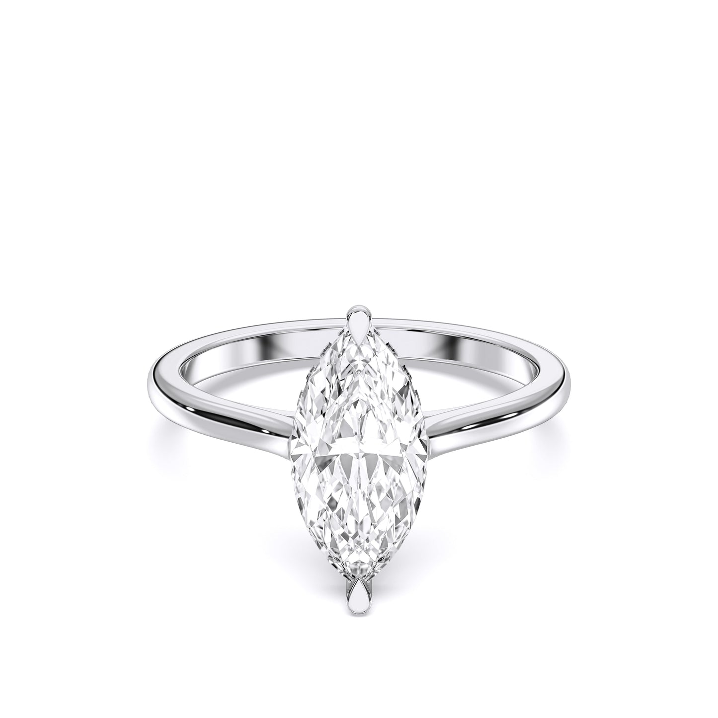 MARQUISE HIDDEN HALO RING