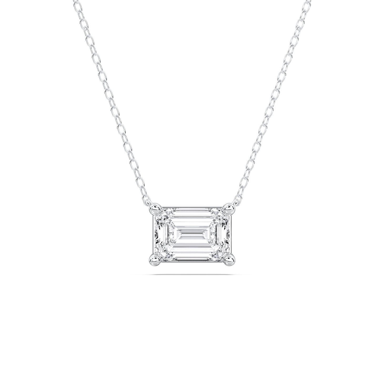 EMERALD SOLITAIRE PENDANT