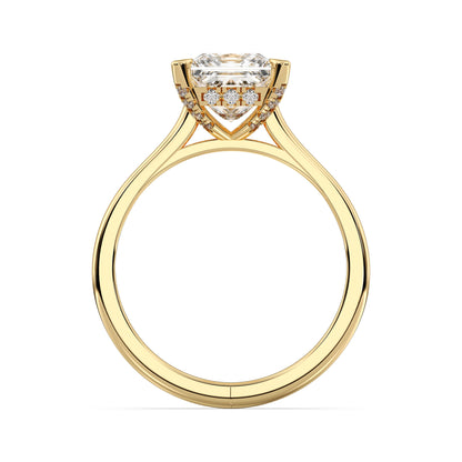 PRINCESS HIDDEN HALO RING
