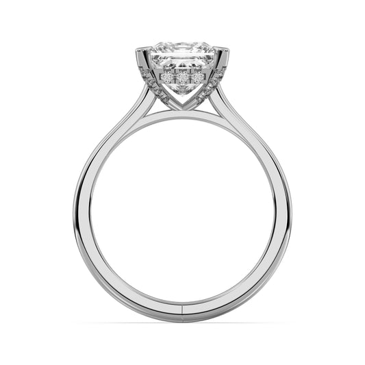 PRINCESS HIDDEN HALO RING