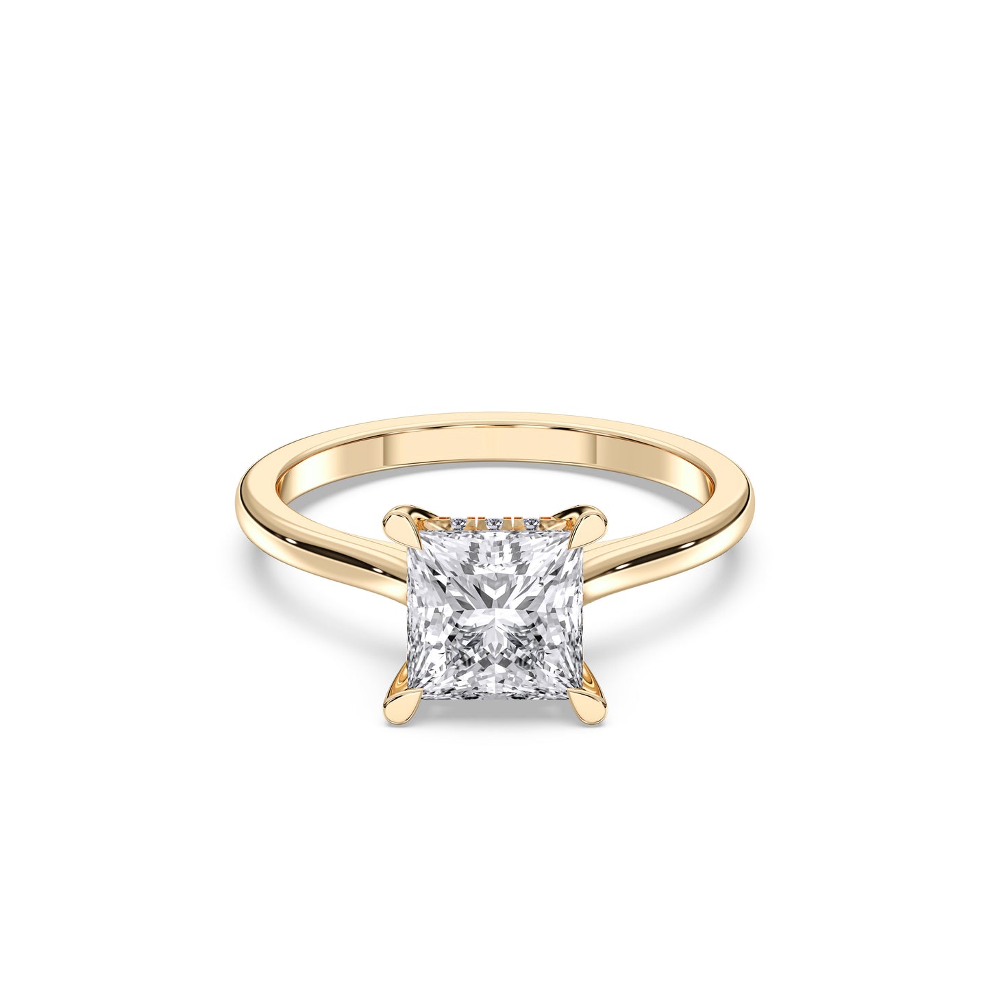 PRINCESS HIDDEN HALO RING