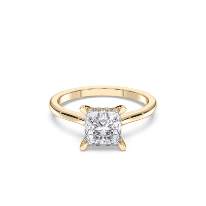 PRINCESS HIDDEN HALO RING
