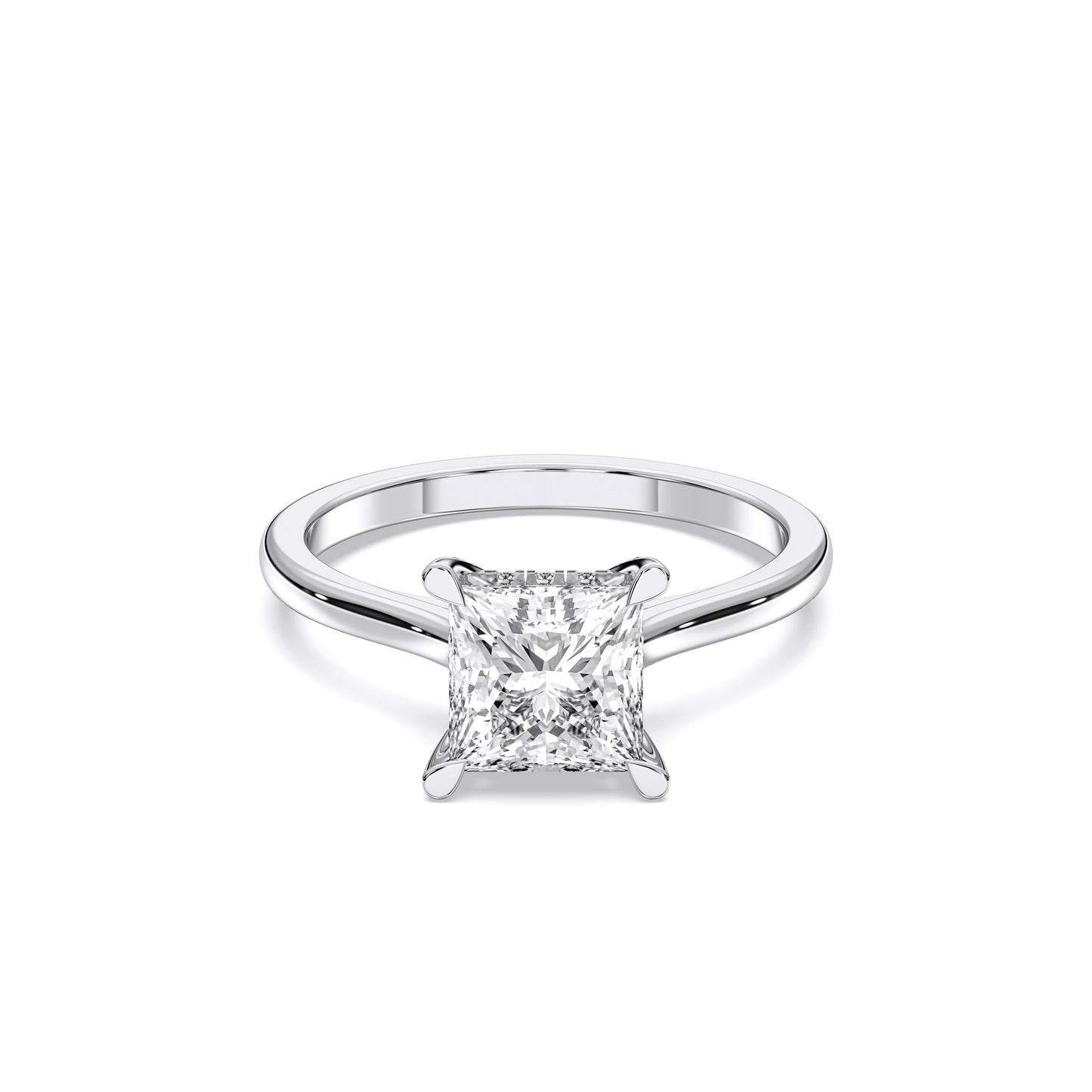 PRINCESS HIDDEN HALO RING