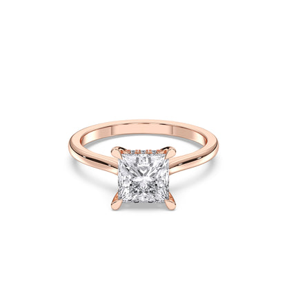 PRINCESS HIDDEN HALO RING