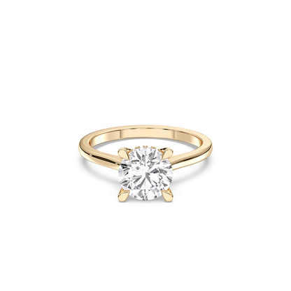 ROUND HIDDEN HALO RING
