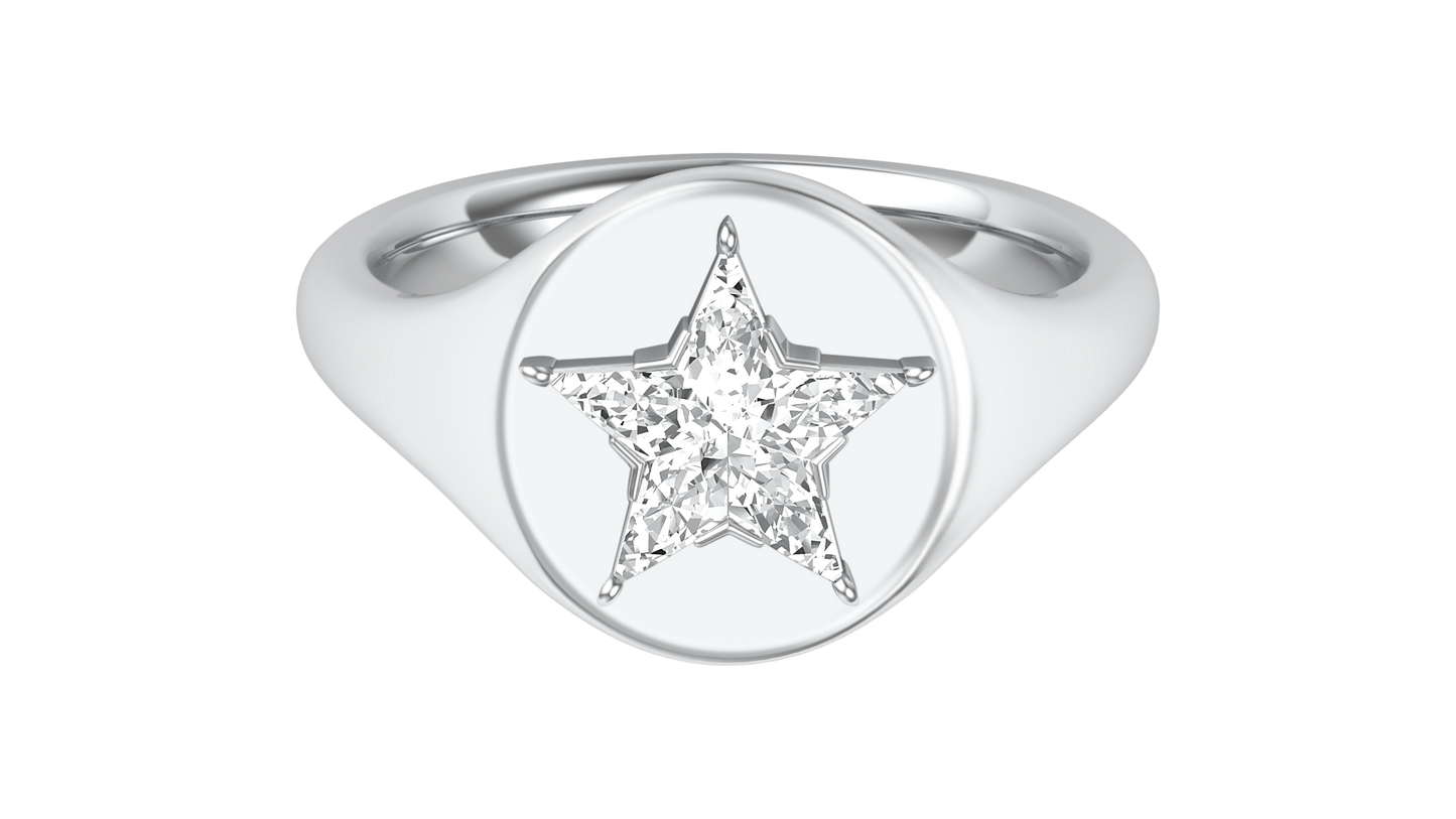 SKYSTAR SIGNET RING