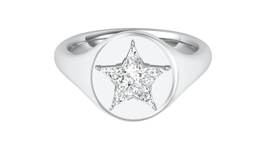 SKYSTAR SIGNET RING