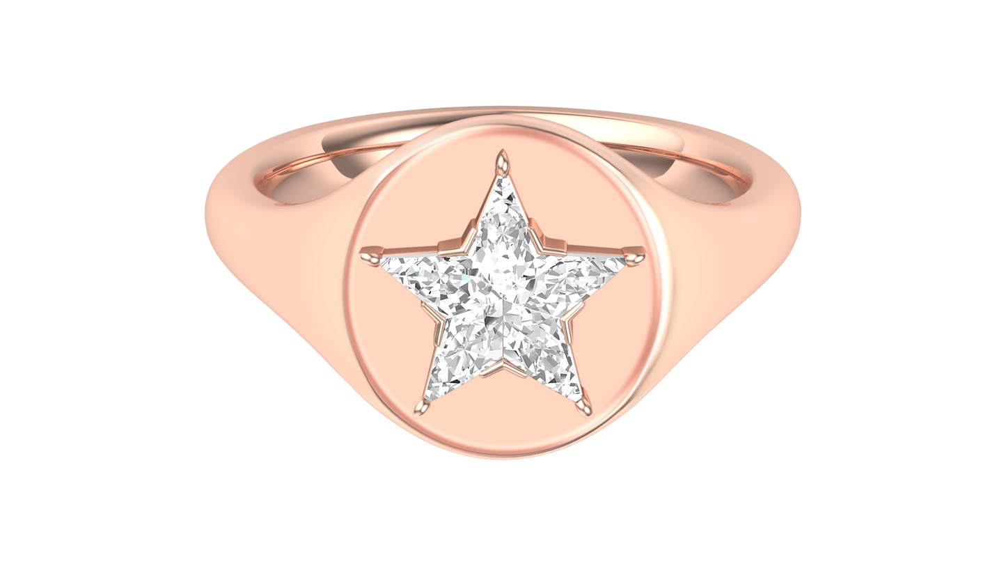 SKYSTAR SIGNET RING