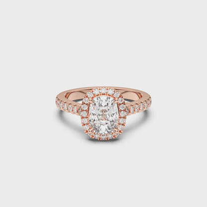 EL.CUSHION HALO RING