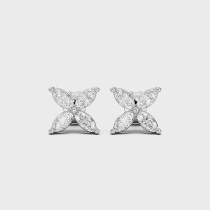 MQ CLUSTER EARRINGS