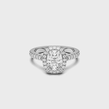 EL.CUSHION HALO RING