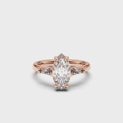 MQ/TB 3 STONES RING