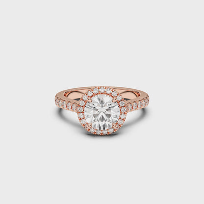 ROUND HALO RING