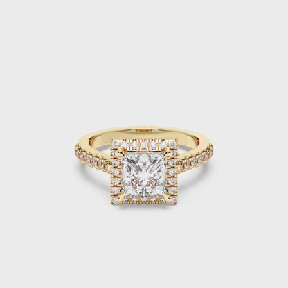 PRINCESS HALO RING