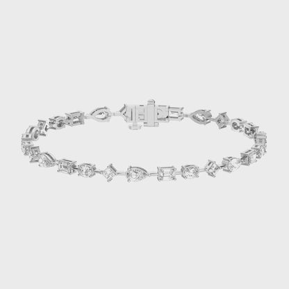 MULTISHAPE TENNIS BRACELATE