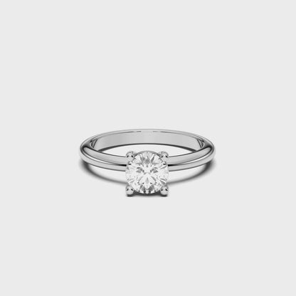 ROUND SOLITAIRE RING