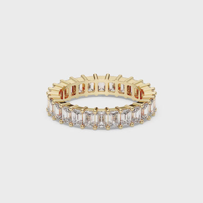 EMERALD ETERNITY RING