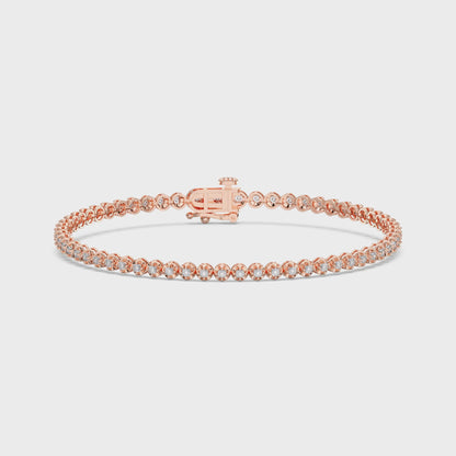 ROUND TENNIS BRACELET