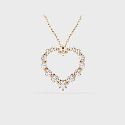 FLEXIBLE HEART PENDANT