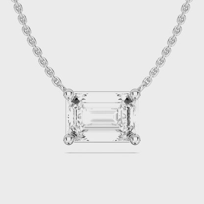 EMERALD SOLITAIRE PENDANT