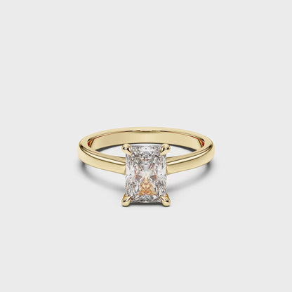 RADIANT HIDDEN HALO RING