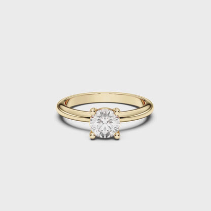 ROUND SOLITAIRE RING