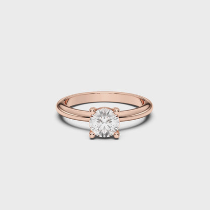 ROUND SOLITAIRE RING