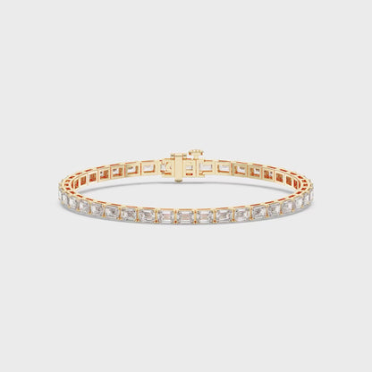 EMERALD TENNIS BRACELET (E-W)