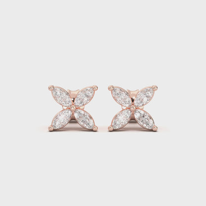 MQ CLUSTER EARRINGS