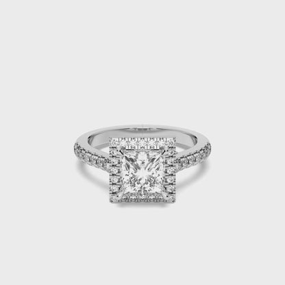 PRINCESS HALO RING