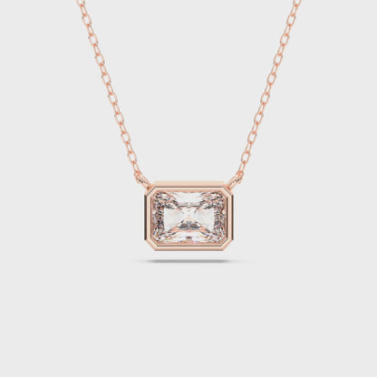 RADIANT BEZEL SOLITAIRE PENDANT