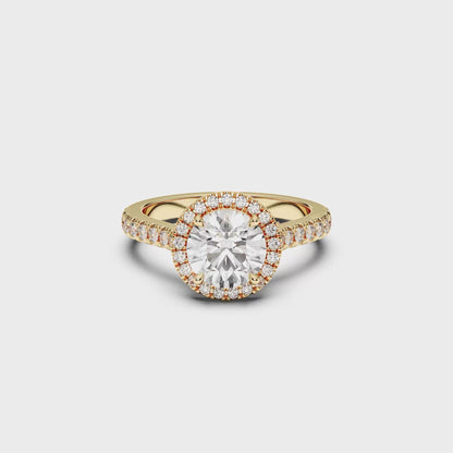 ROUND HALO RING
