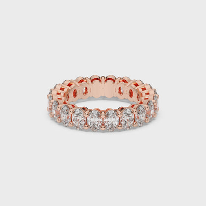 OVAL ETERNITY RING