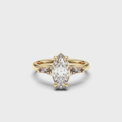 MQ/TB 3 STONES RING