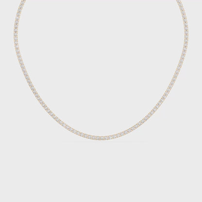 ROUND TENNIS NECKLACE