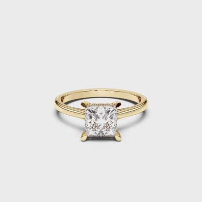 PRINCESS HIDDEN HALO RING