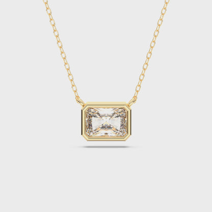 RADIANT BEZEL SOLITAIRE PENDANT