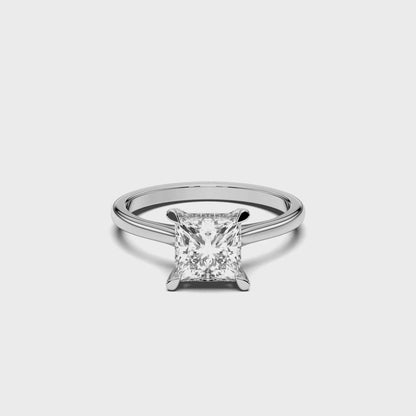 PRINCESS HIDDEN HALO RING