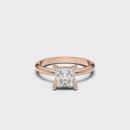PRINCESS  SOLITAIRE RING