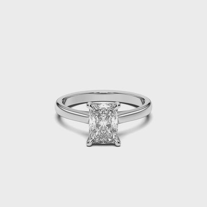 RADIANT HIDDEN HALO RING