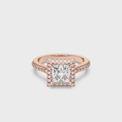 PRINCESS HALO RING