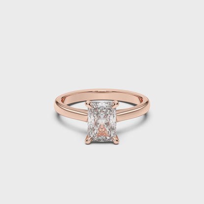RADIANT HIDDEN HALO RING
