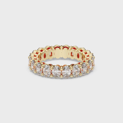 OVAL ETERNITY RING