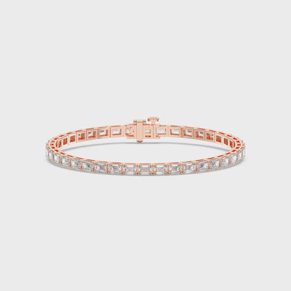 EMERALD TENNIS BRACELET (E-W)