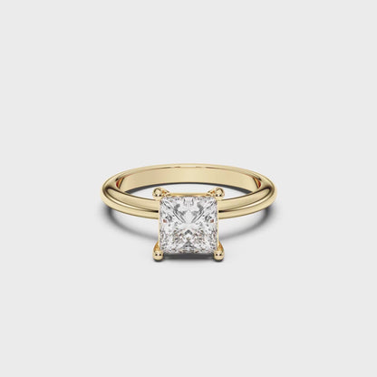 PRINCESS  SOLITAIRE RING