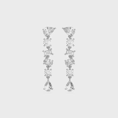 MIX SHAPE DROPS EARRINGS